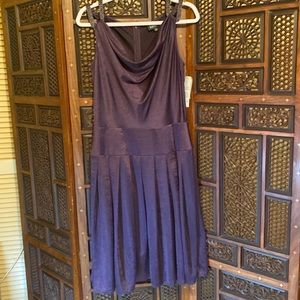 NWT Adrianna Papell beautiful plum sleeveless dress